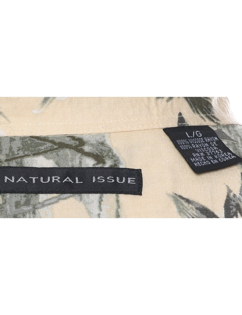 Natural Issue Hawaiian Shirt - L