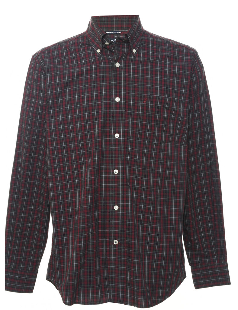 Nautica Checked Multi-Colour Shirt - M