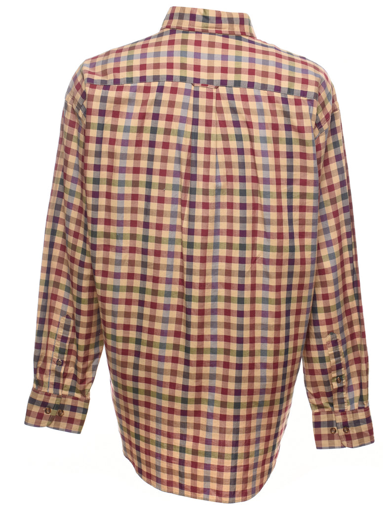 Nautica Checked Multi-Colour Shirt - XL