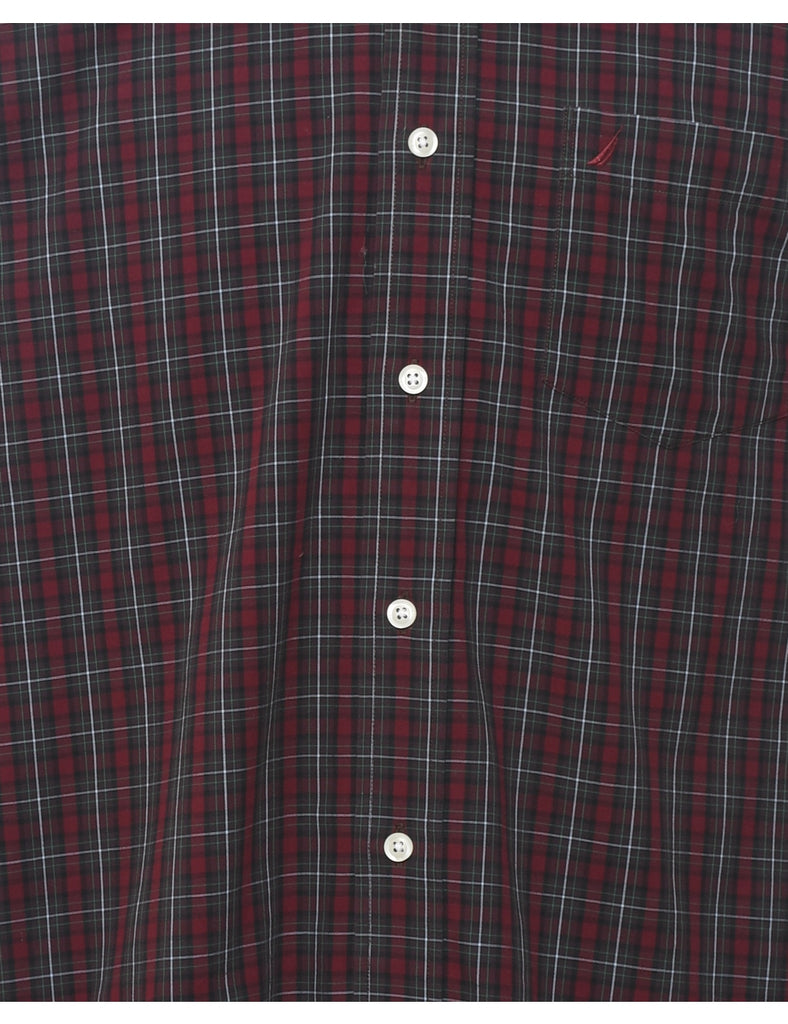 Nautica Checked Multi-Colour Shirt - M