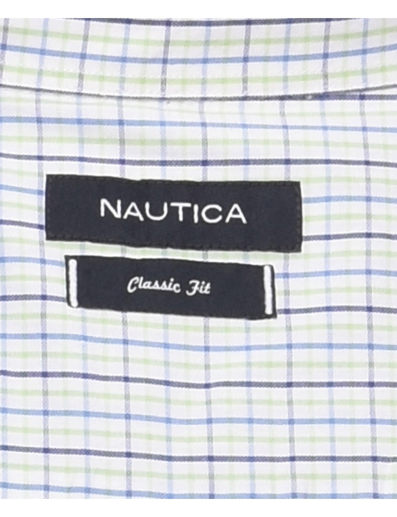 Nautica Checked Multi-Colour Shirt - XL