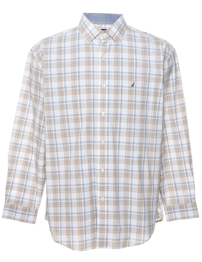 Nautica Checked Shirt - L