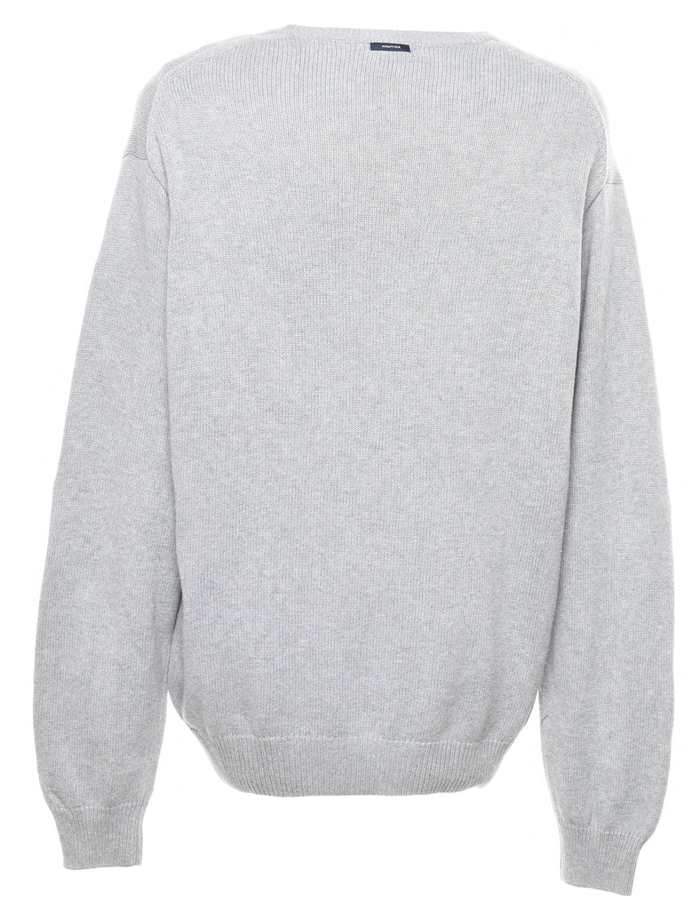 Nautica Grey Jumper - XL