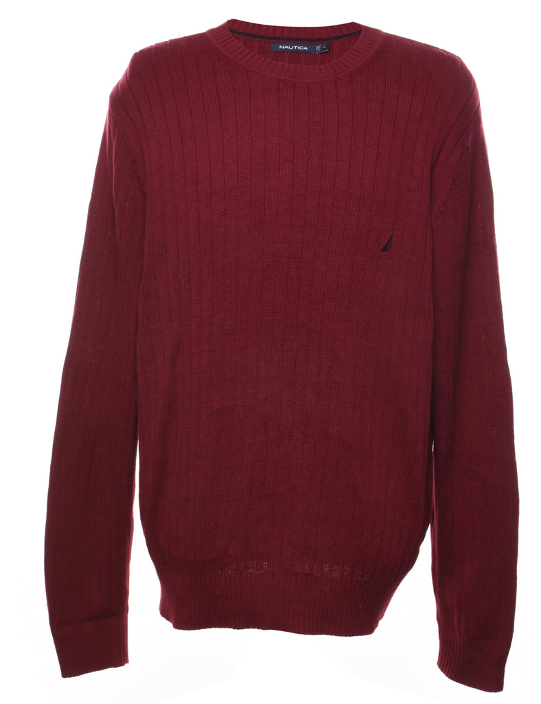 Nautica Maroon Jumper - L