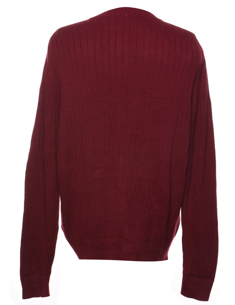 Nautica Maroon Jumper - L