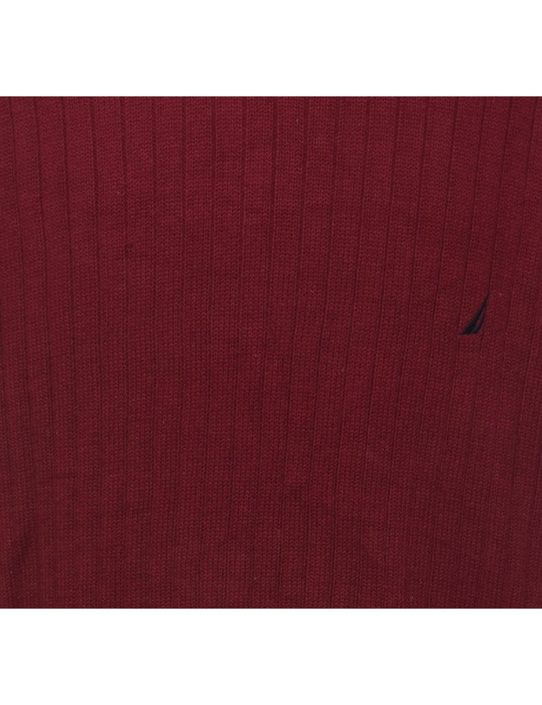 Nautica Maroon Jumper - L