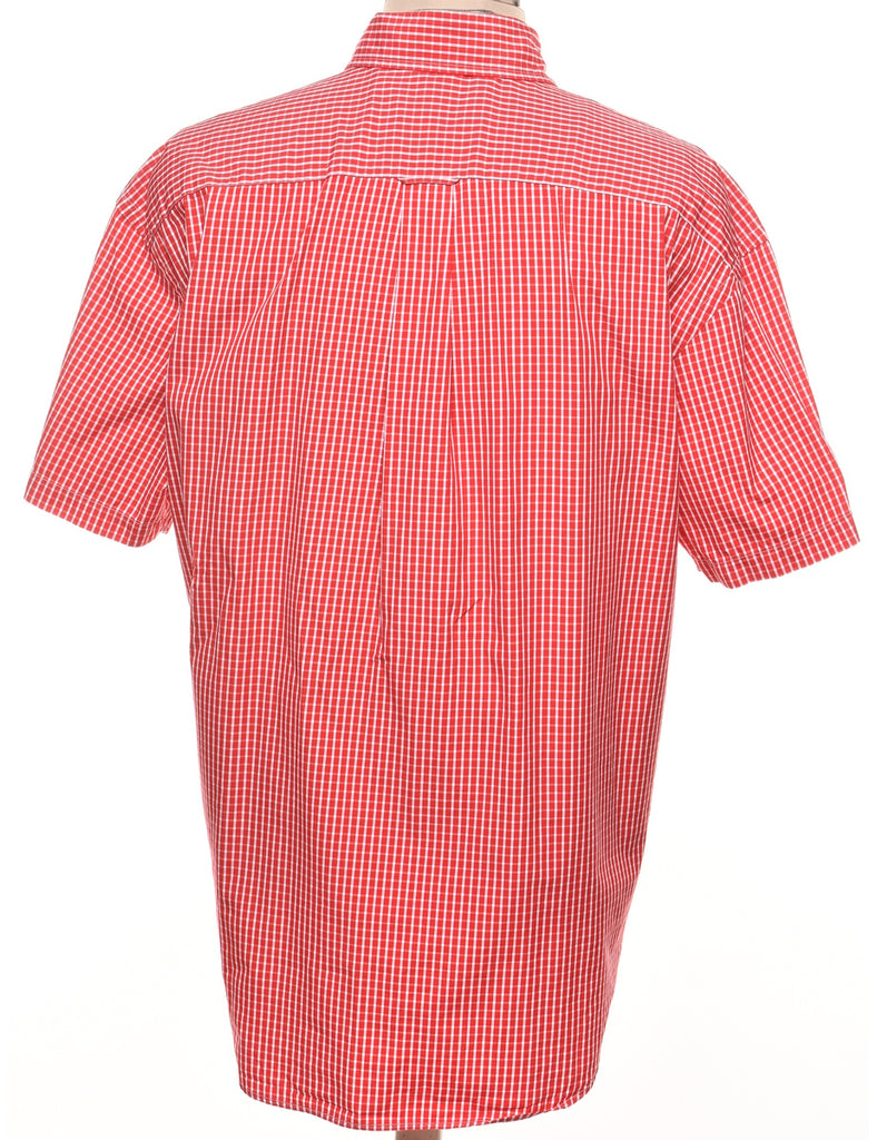 Nautica Red Checked Shirt - XL