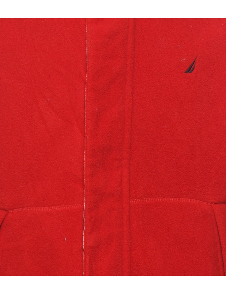 Nautica Red Classic Zip-Front Jacket - XL