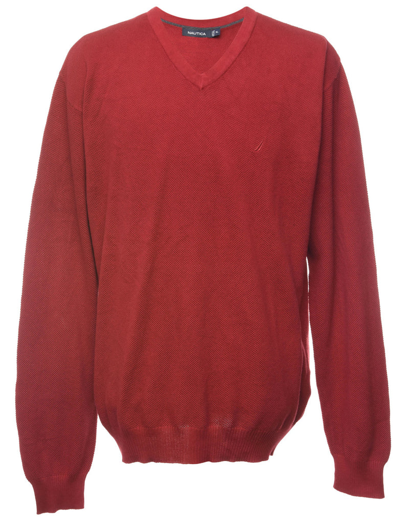Nautica Red Jumper - XL