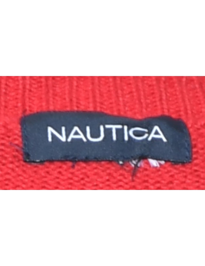 Nautica Red Jumper - M