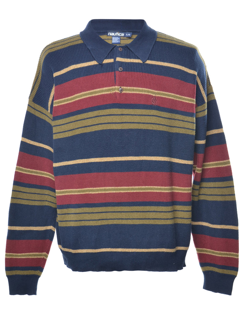 Nautica Striped Jumper - L