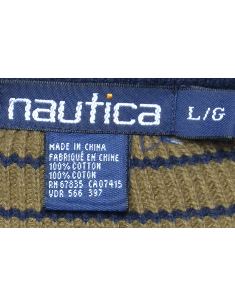Nautica Striped Jumper - L