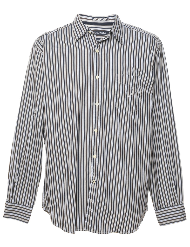 Nautica Striped Shirt - L