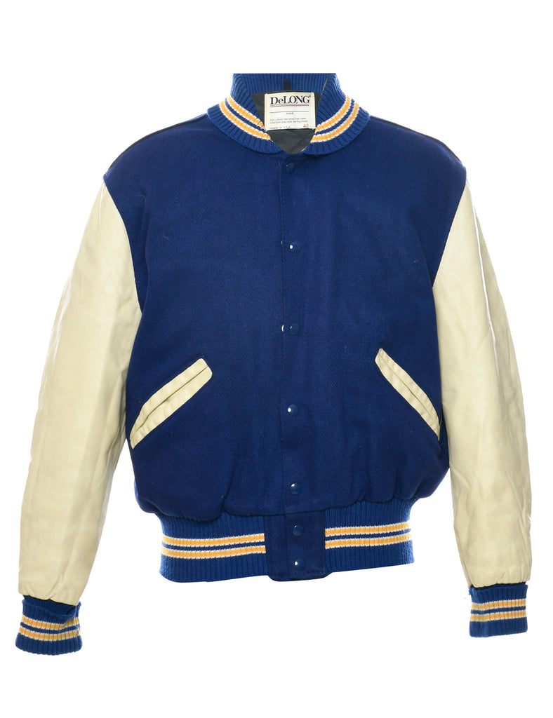 Navy Bomber Jacket - XL