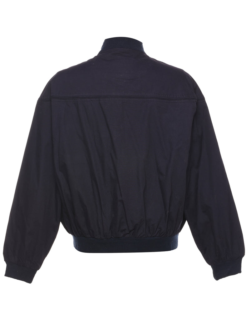 Navy Bomber Jacket - L