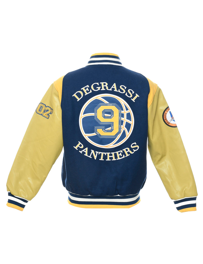 Navy Bomber Jacket - M