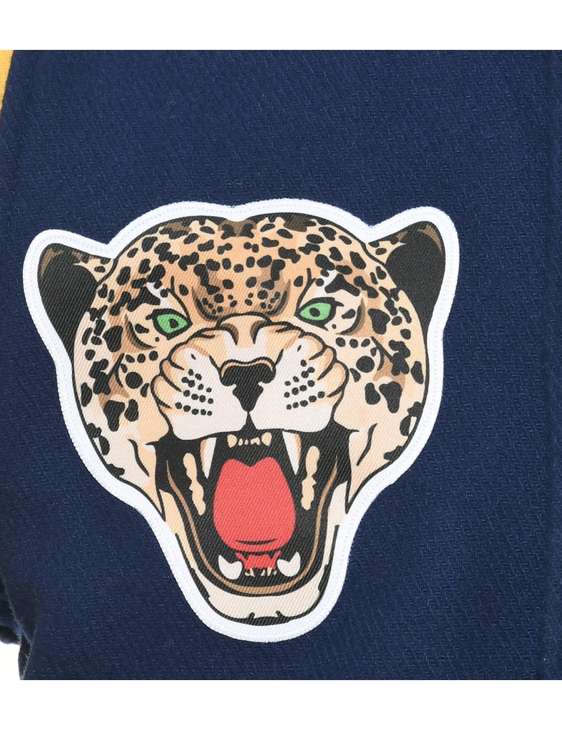 Navy Bomber Jacket - M