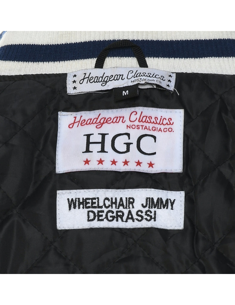 Navy Bomber Jacket - M