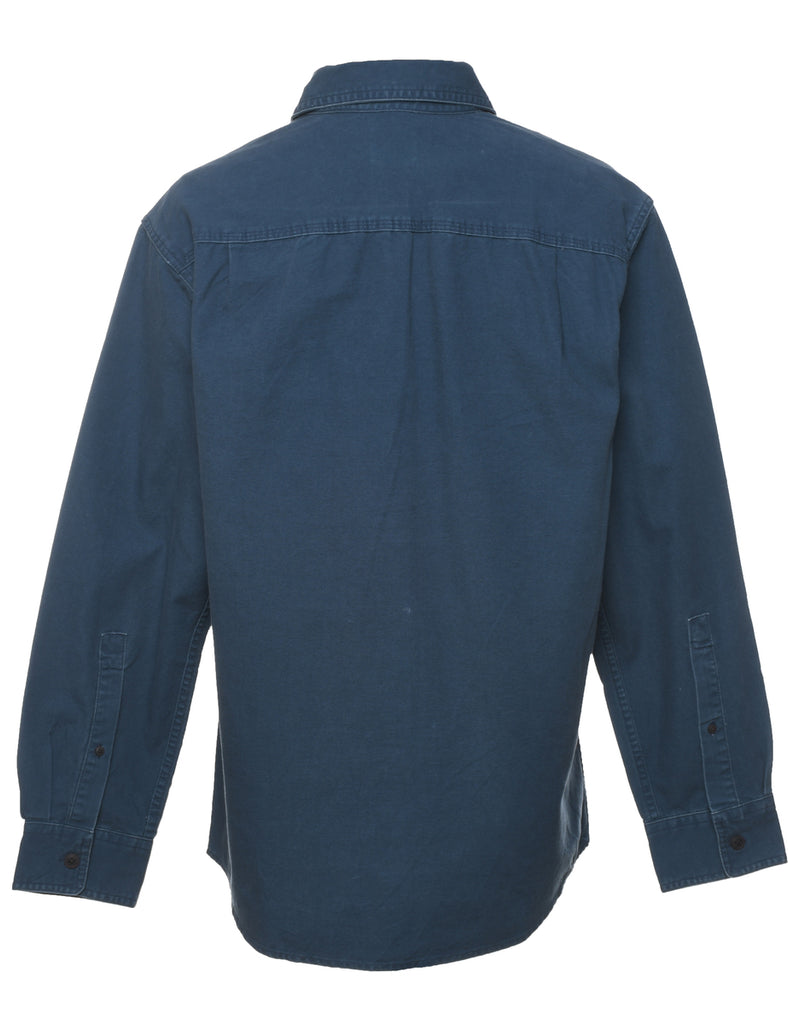 Navy Denim Shirt - M