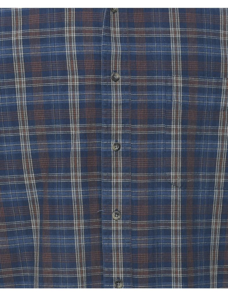 Navy Denim Shirt - L