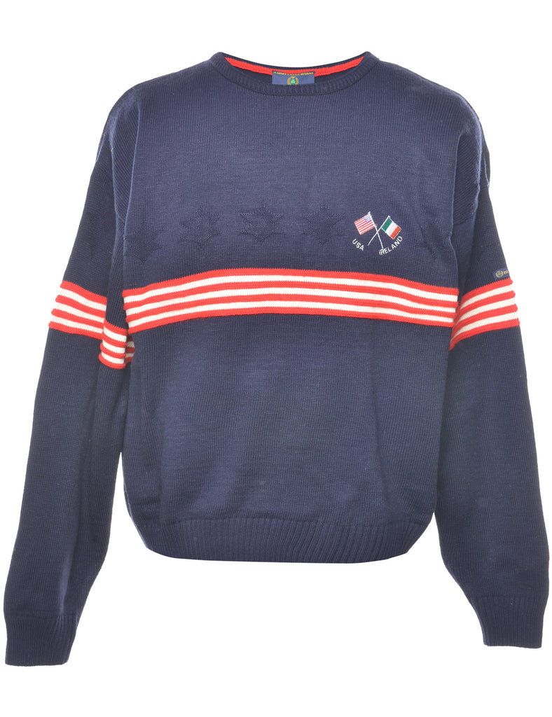 Navy Jumper - M