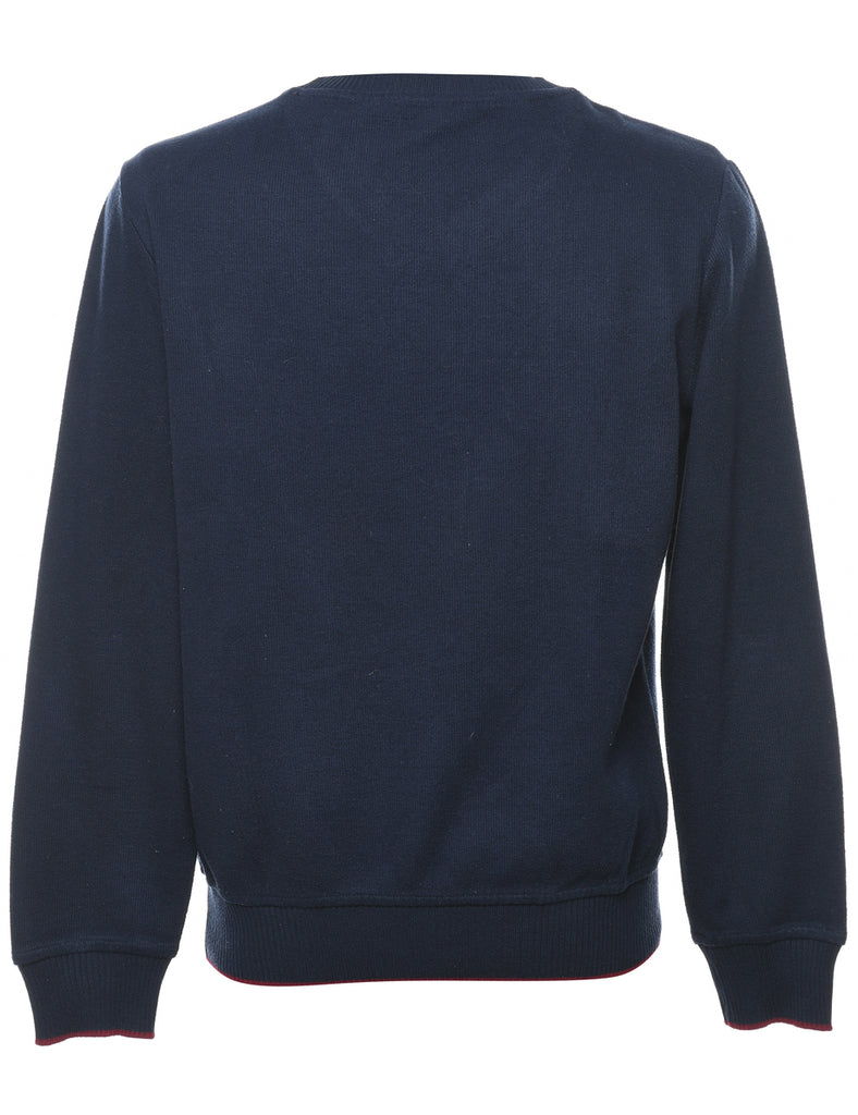 Navy Jumper - L