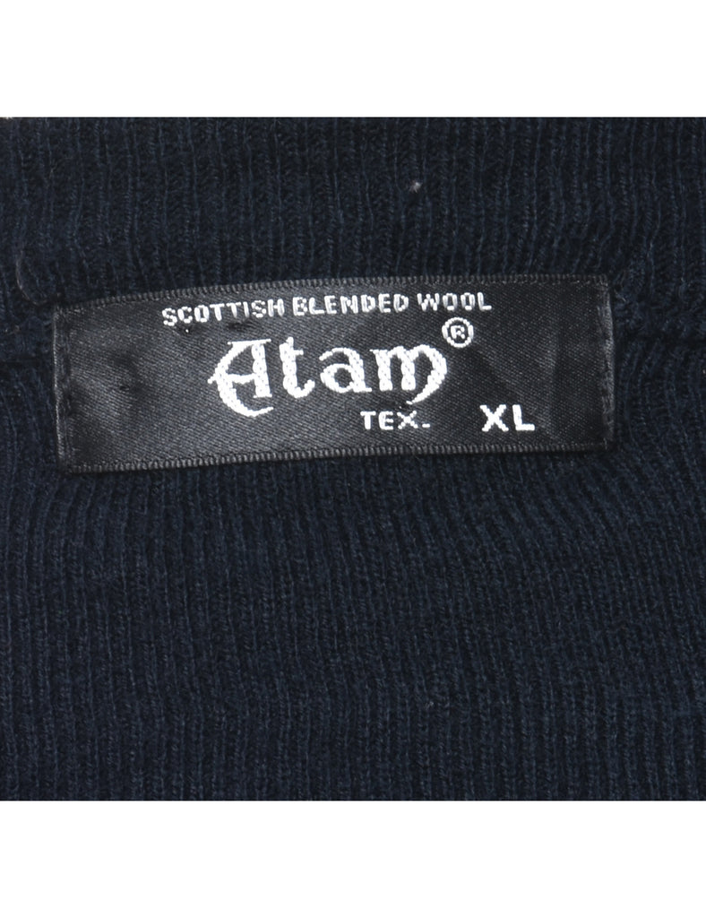 Navy Jumper - XL