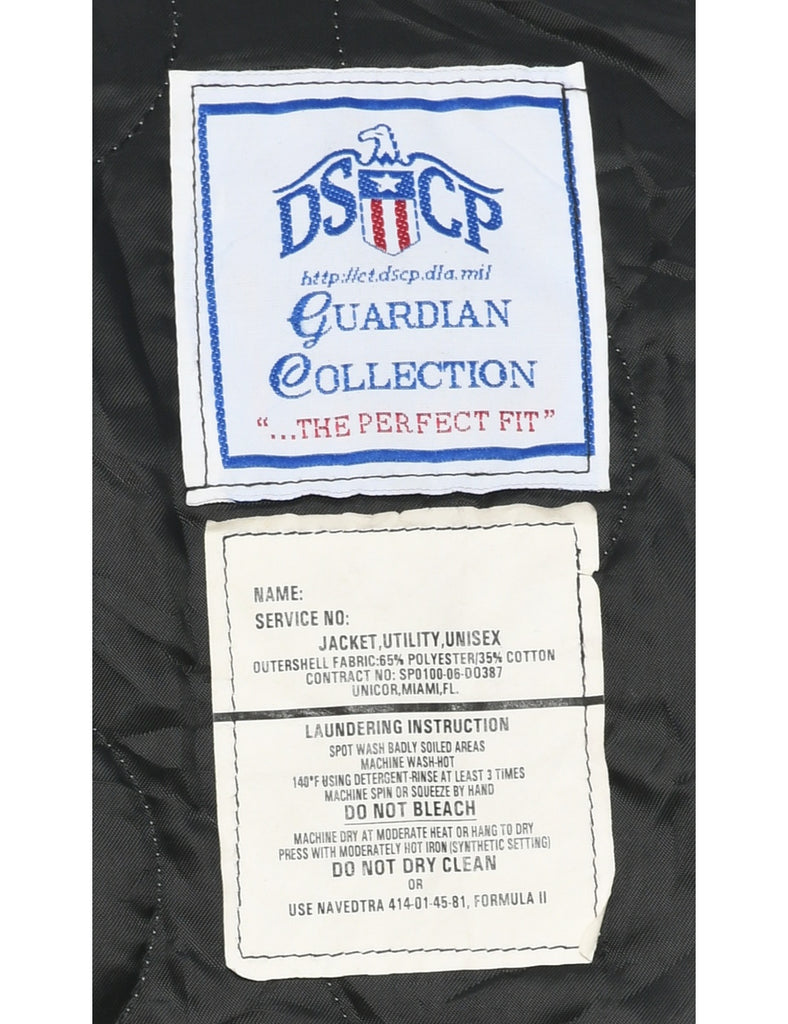 Navy Military Jacket - L