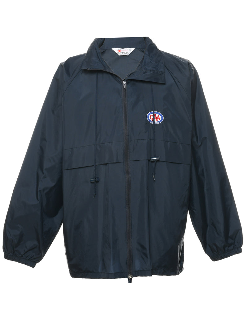 Navy Nylon Jacket - L