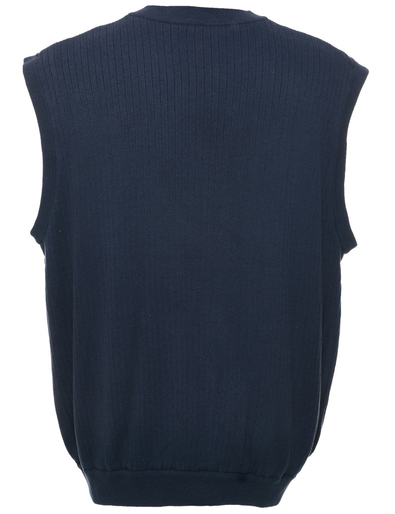 Navy Sweater Vest - XL