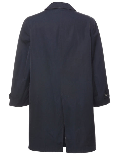 Navy Trench Coat - M