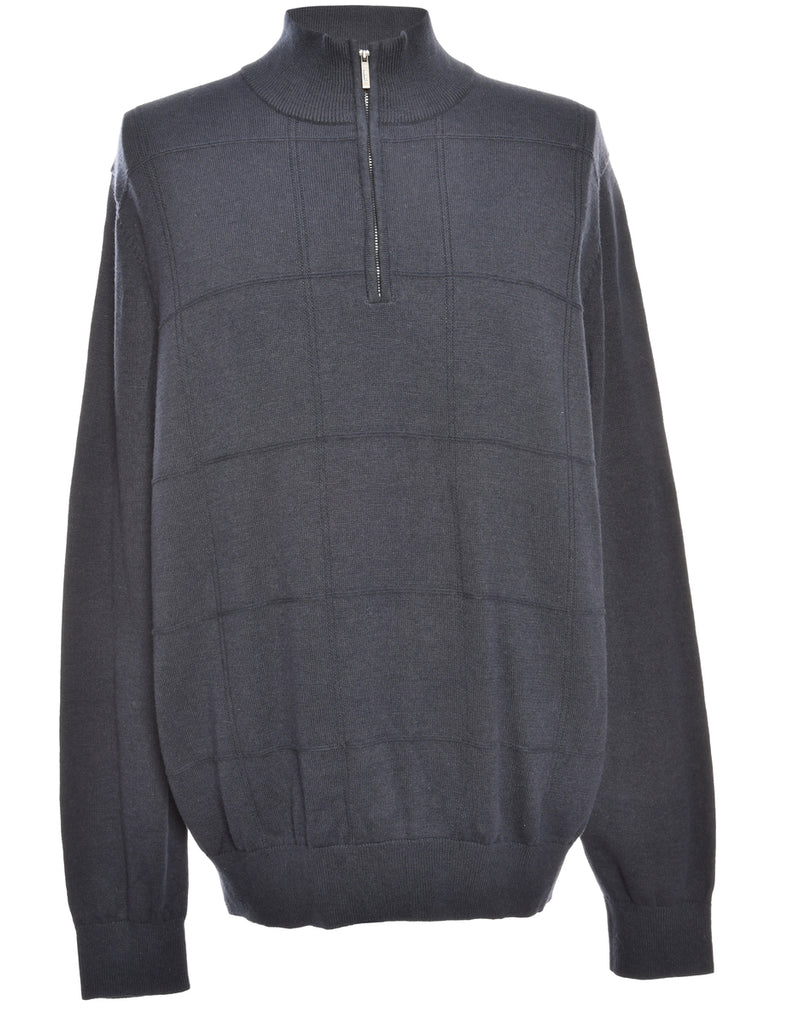 Navy Van Heusen Jumper - L