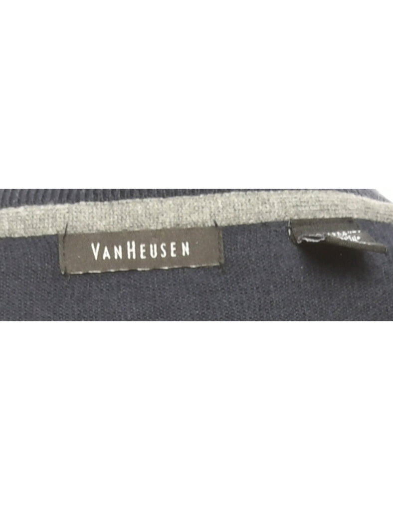 Navy Van Heusen Jumper - L