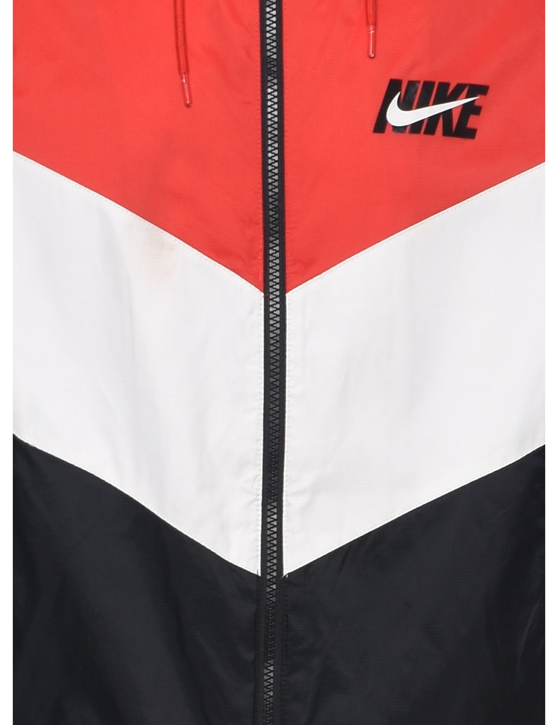 Nike Colour Block Nylon Jacket - M
