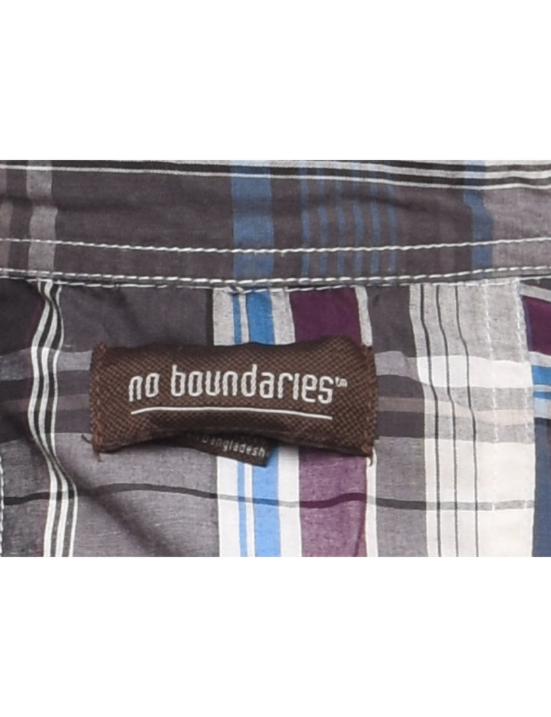 No Boundaries Western Shirt - L