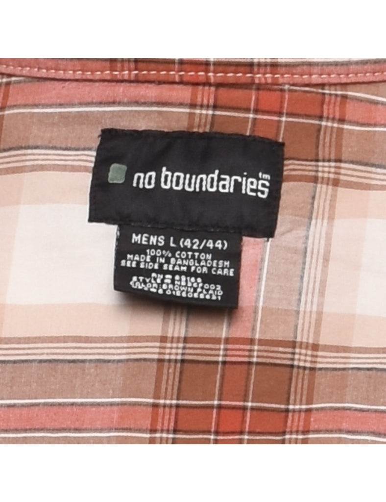 No Boundaries Western Shirt - L