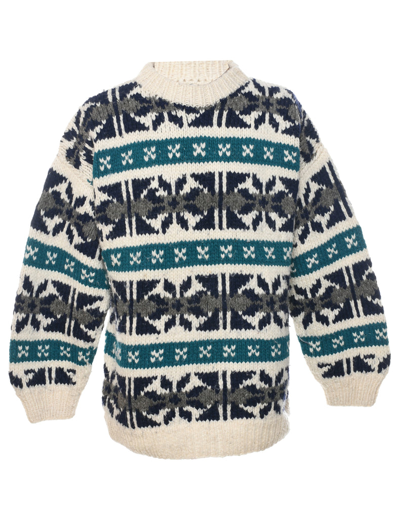 Nordic Cowichan Jumper - XL