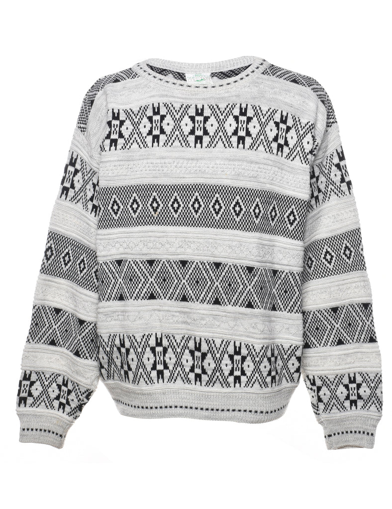 Nordic Patterned Jumper - XL