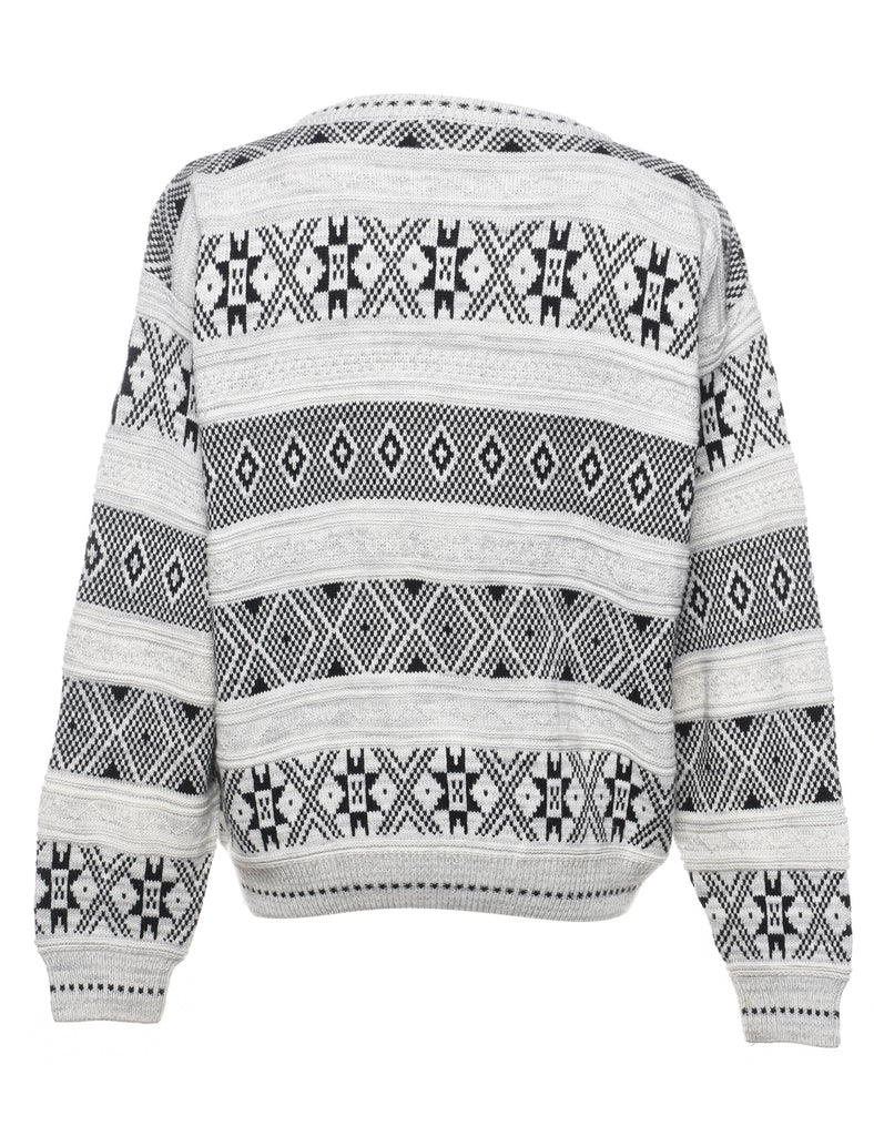 Nordic Patterned Jumper - XL
