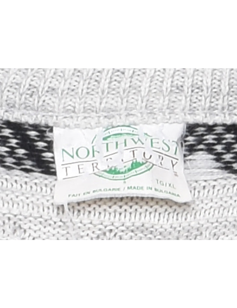 Nordic Patterned Jumper - XL