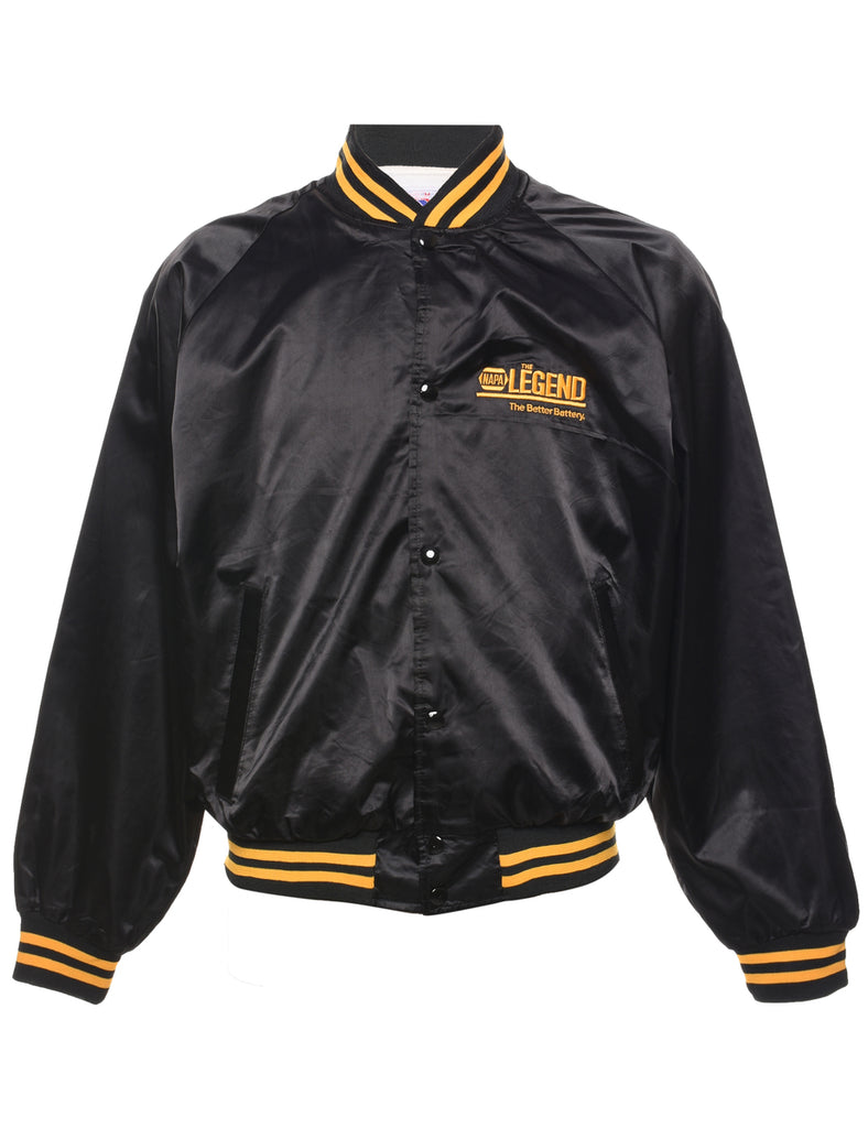 Nylon Bomber Jacket - M