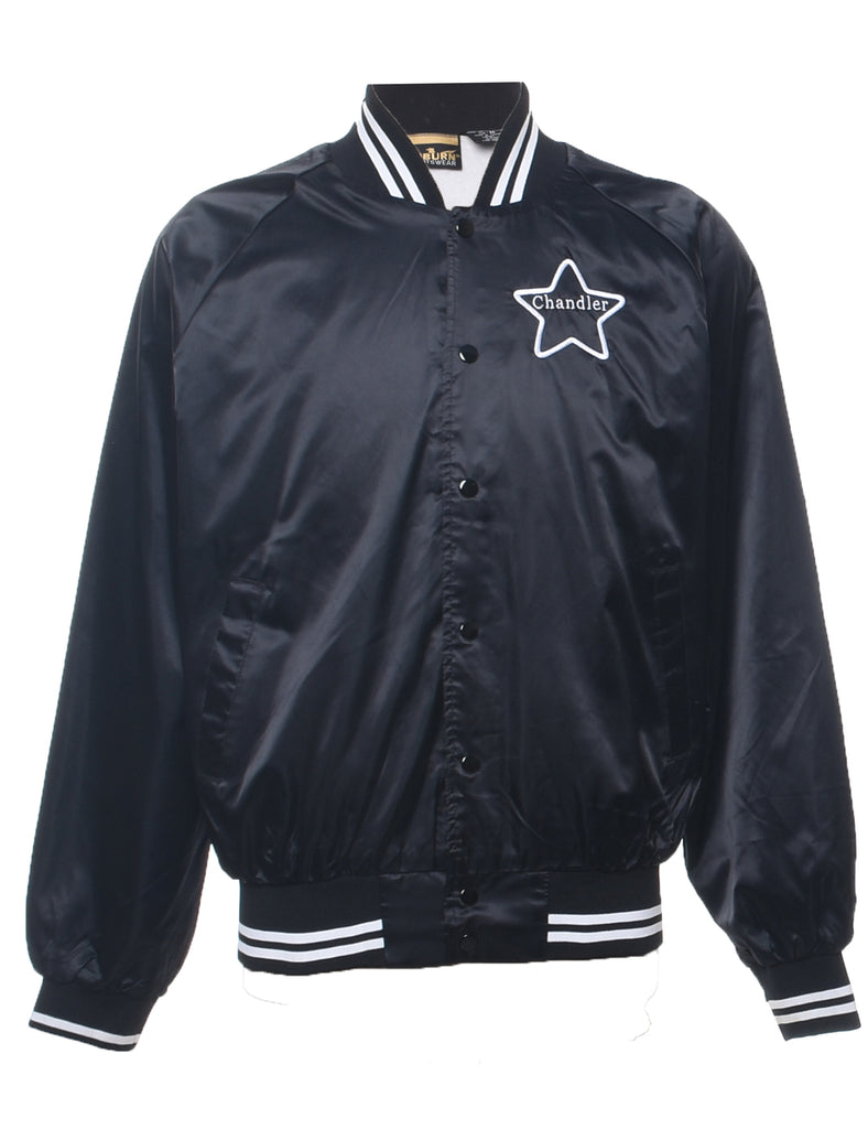 Nylon Bomber Jacket - M