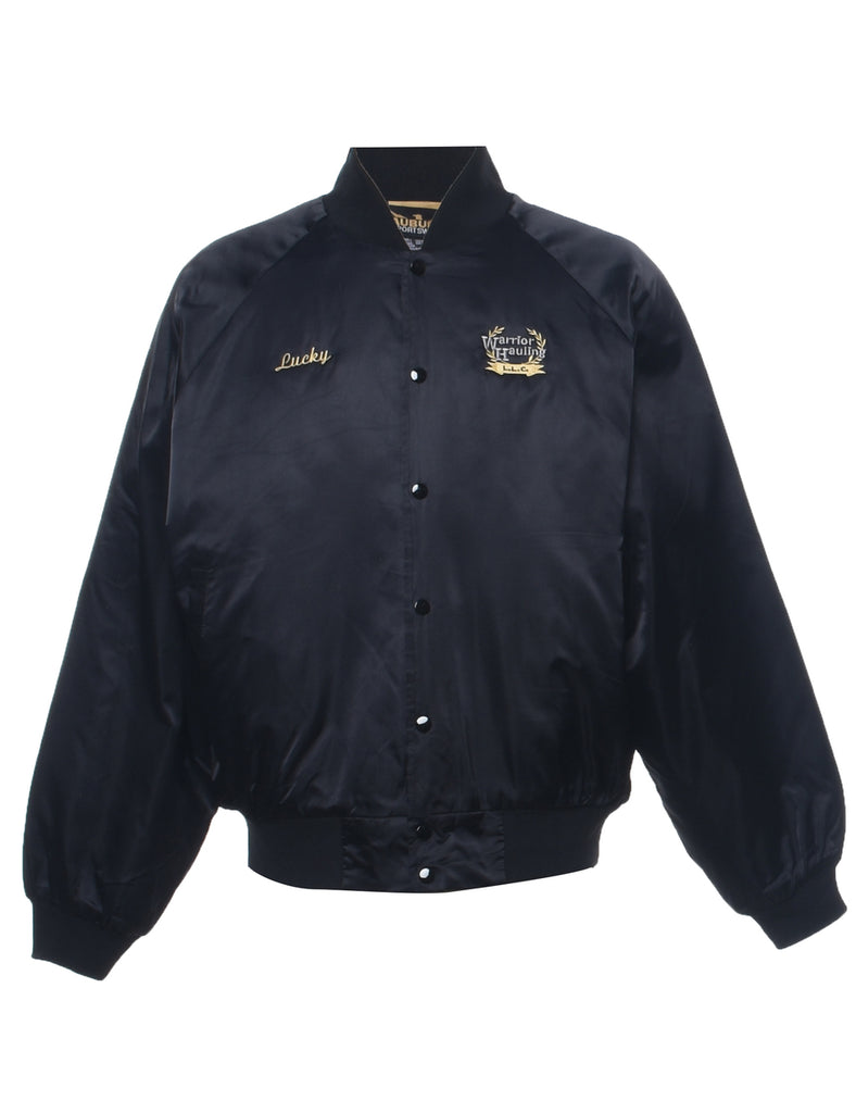 Nylon Bomber Jacket - XL