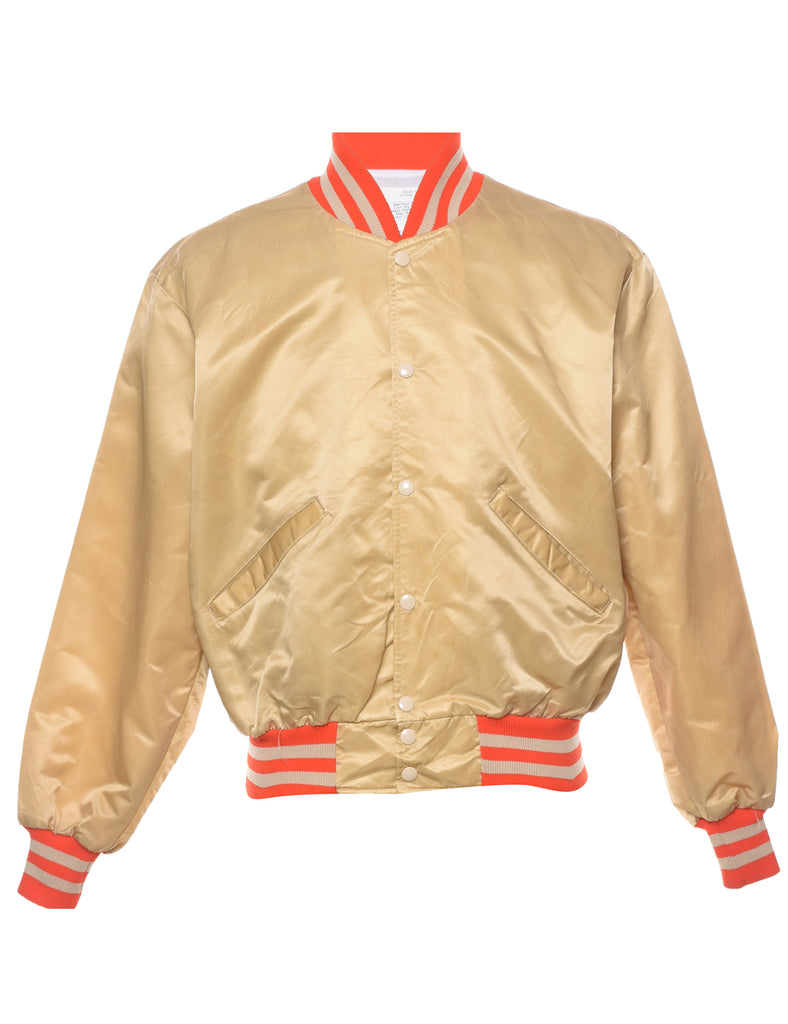 Nylon Bomber Jacket - M