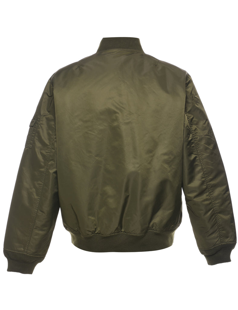 Nylon Bomber Jacket - XL