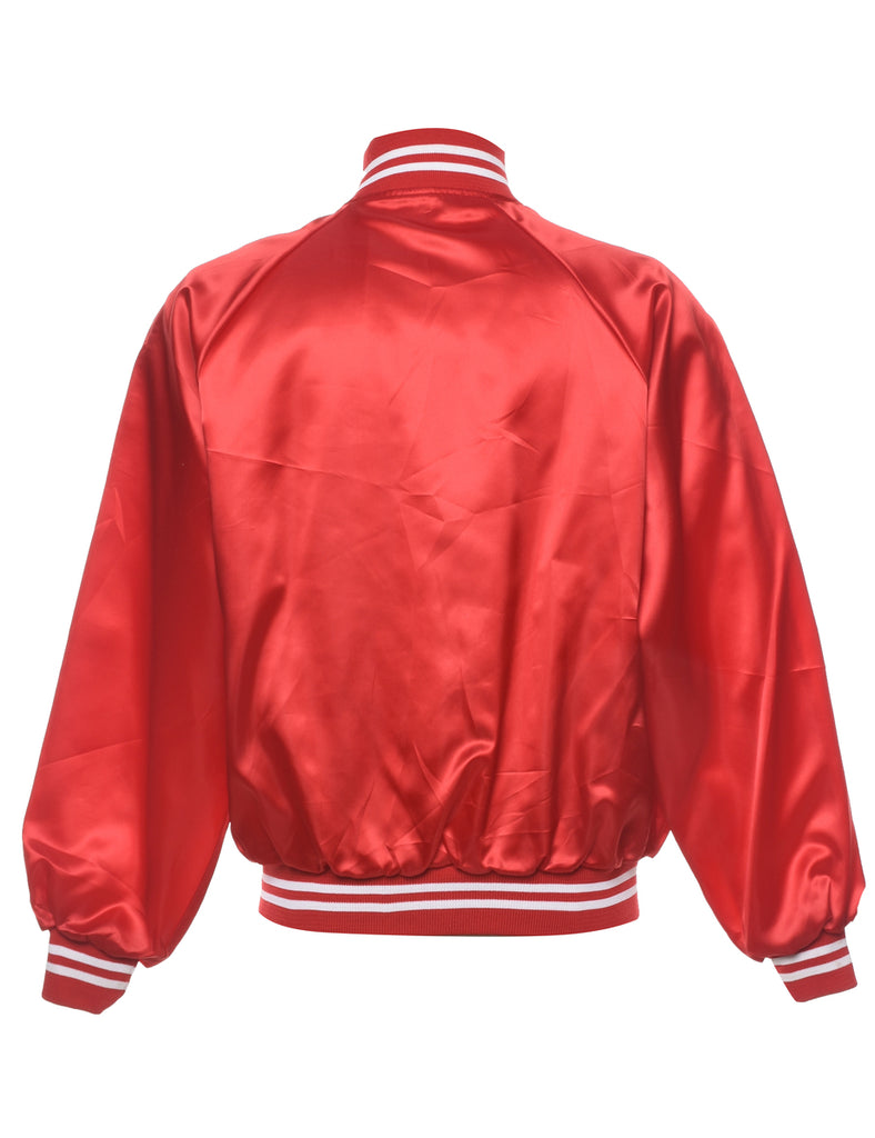 Nylon Bomber Jacket - L