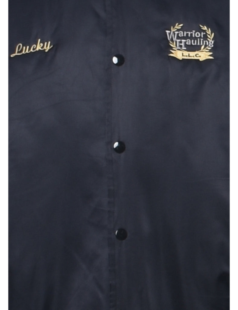 Nylon Bomber Jacket - XL