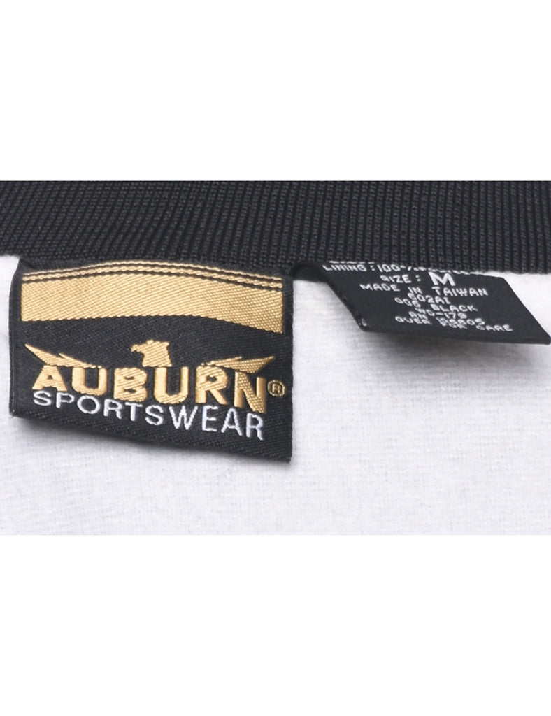 Nylon Bomber Jacket - M