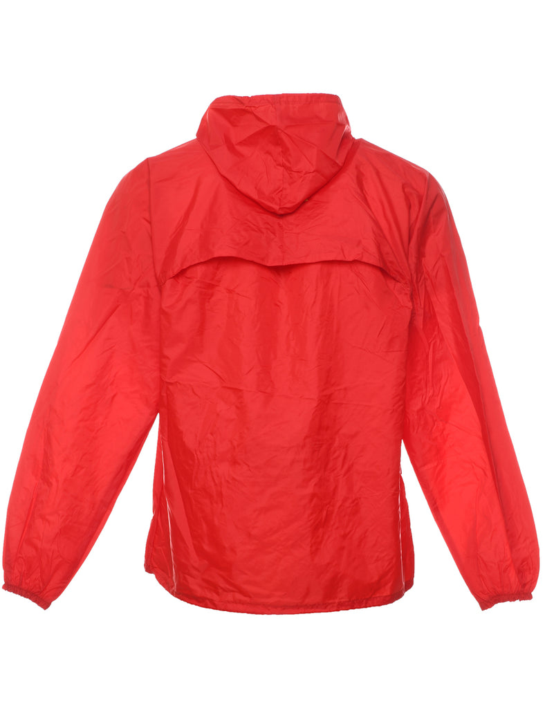 Nylon Red Anorak - L