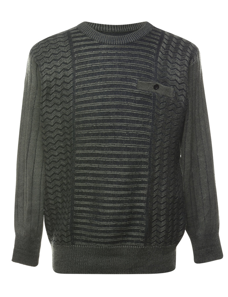 Olive Green Jumper - M